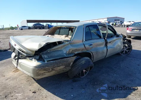 2004 Mercury Grand Marquis Ls from USA, damaged, VIN 2MEHM75W24X629309